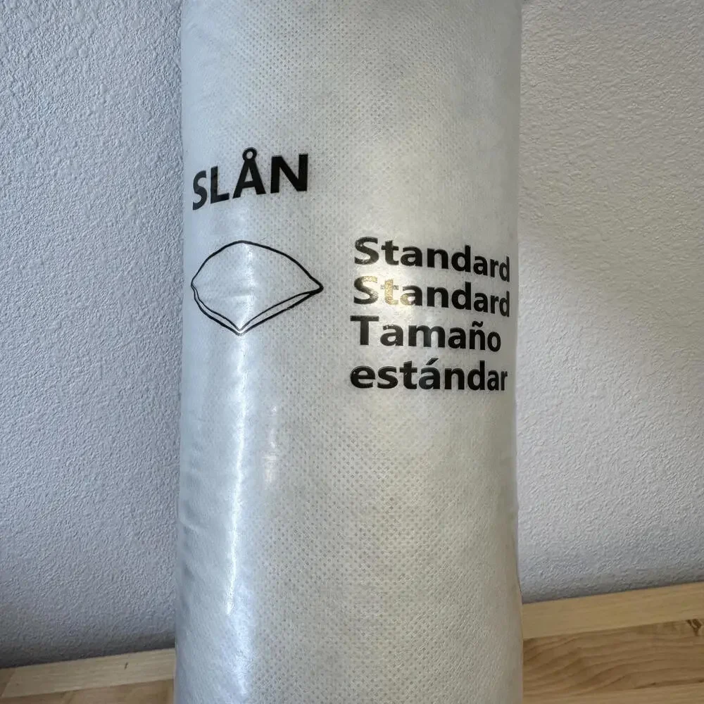 IKEA SLÅN Standard Pillow 20x26 inches Soft Lightweight‎ NEW